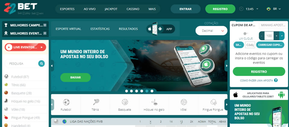 Selecionamos os principais eventos esportivos de diferentes maneiras para analisar os valores das probabilidades e compará-los com outras grandes plataformas de apostas esportivas. No final, as odds dadas por brazino777.comptbet365.comhttps liga bwin 23tênis puma smash v2 ficaram dentro da média geral do mercado e não houve grandes alterações.